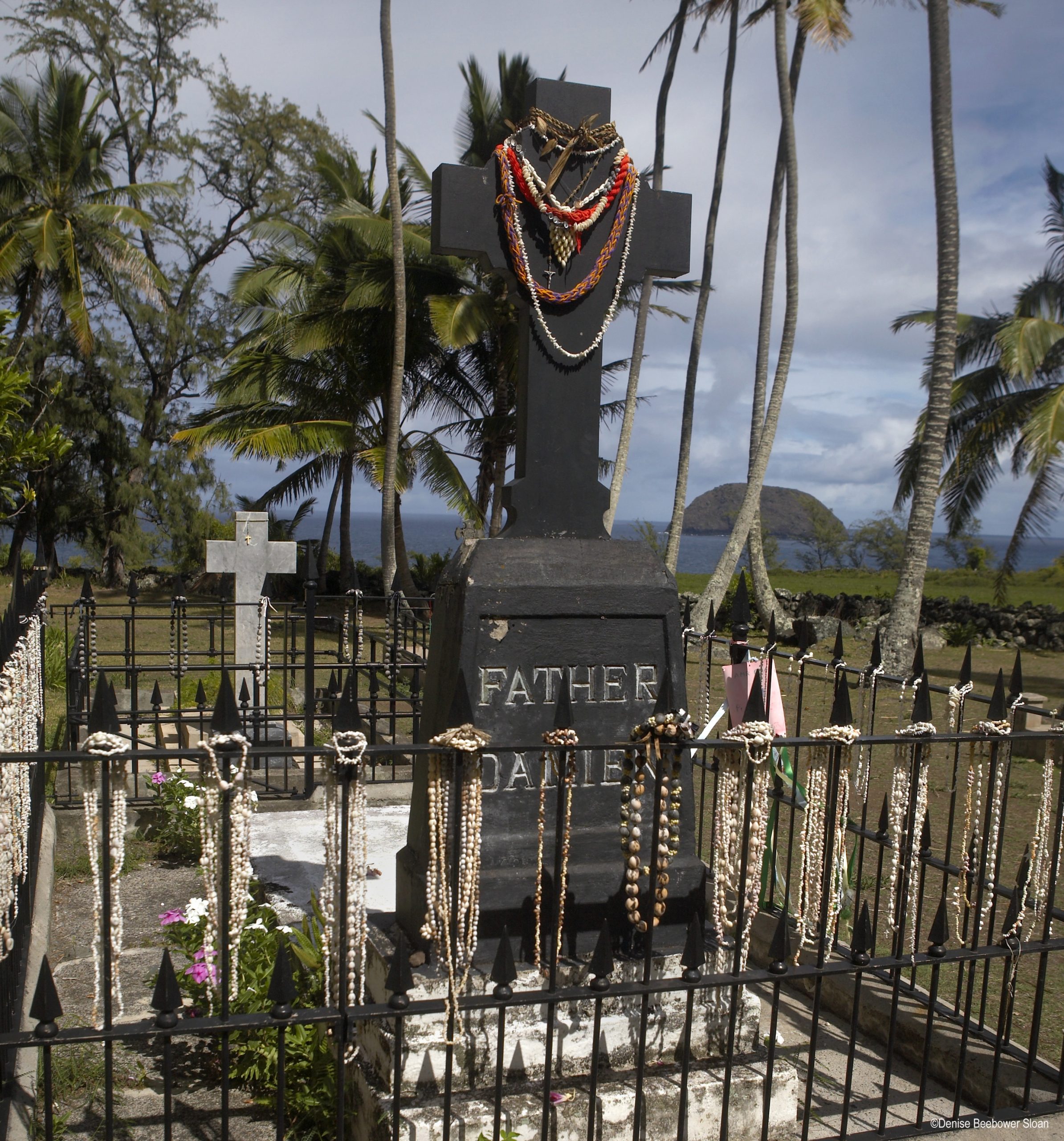 Father Damien Grave | PCS Adventures Adventures at Ft. Gordon and Augusta, GA | PCS Adventures