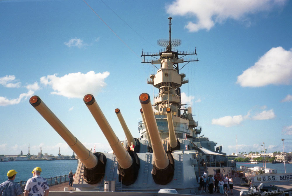 USS-Missouri-Guns- Adventures at Ft. Gordon and Augusta, GA | PCS Adventures